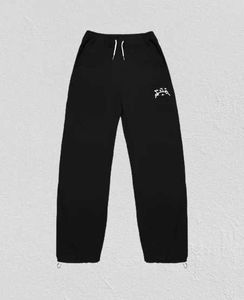 Męskie spodnie Divin Spits Men Men Y2K Black Joggers Spodnie HARAJUKU HIP HOP Casualne spodnie Letter Graphics Pants Pants Streetwear J240402