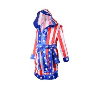 Boy Boxing Kostüm Kids Rocky Balboa Robe Film Apollo cospla American Flags Musteritalien Hengst Halloween Maskottchen Kostüm für 6197841