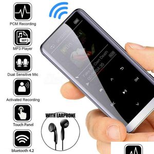 Digital Voice Recorder Excellent M13 Bluetooth Hifi Player E-Book Ai Intelligent High-Definition Noise Reduction Controlled Mp4 Drop Dhgiv