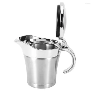 Tazze Tazza in acciaio inossidabile Birra multifunzionale Tè Latte Bevanda Condimento Pentola Contenitore Stoviglie da cucina Escursionismo Campeggio Acqua