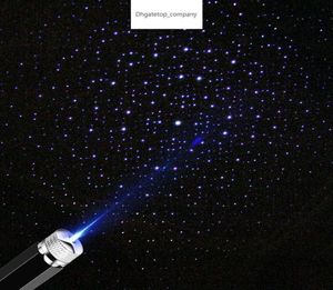 Luzes noturnas do telhado de carro Luzes interiores Luz decorativa Usb LED Laser Projector com nuvens Starry Sky Lighting Effects8515936