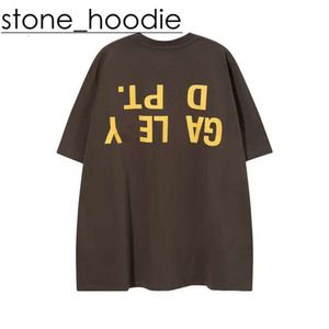 GalleryDept High Quality Designer Mens T Shirt Street Fashion Rock GalleryDept Shirt Letter Short Sleeve Luxury Brand Womens snabb torr lös galleri Dept Shirt 6057