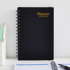 Notebooks Planejador Daily 20232024 18 meses semanalmente notebook da agenda mensal, Jan.2023 a junho24, calendário pessoal, capa dura de tamanho A5