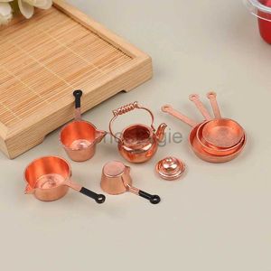Kitchens Play Food 1 12 Mini Kitchen Real Cooking Mini Cooking Miniature Kitchen Utensils Sets Doll Kitchen Set Mini Play House Toy Accessories 2443
