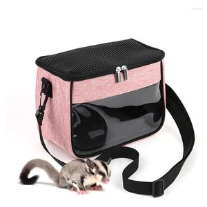 Transportadoras de gato filhote de cachorro de estimação portador respirável para viagem ao ar livre mamas de ombro de cachorro Oxford Single Confort Portable Bolsa Backpack