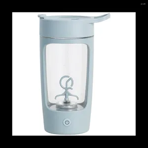 Mixer Protein Pulver Mixer Shaker Cup Elektrische tragbare Flasche für Kaffee kostenlos mit USB wiederaufladbar 1200 mAh Blau