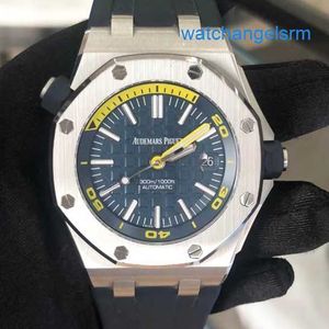 ATHLEISURE AP WURC Assista Royal Oak Offshore Mens Automático de Precisão Mecânica Data de Aço 15710ST.OO.A027CA.01 Cronógrafo