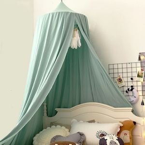 Crianças mosquito net bebê berço cortina pendurado tenda decoração de casa sala estar quarto canto cama decoração menina princesa mosquito net 240320