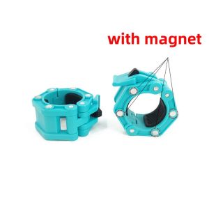Heben von 50 -mm -Spinlock -Langhantelkragen Schnellfreisetzungen Langhantelklemmen Gewichtsbalken mit Magnet für Gewichtheber und Krafttraining