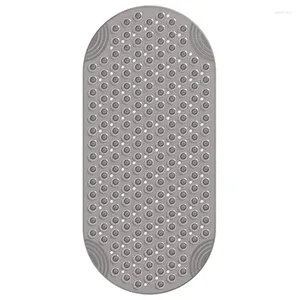 Bath Mats Bathtub Mat Non Slip Shower Floor For Bathroom Tub Washable Suction Cup 16X35inch