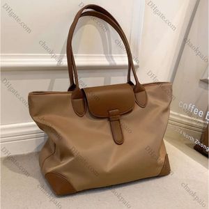 Casual Large Capacity Bag Women Tote Bag Designer Canvas Handbag High Quality Lady Shoulder Bag Waterproof Nylon Female Bag