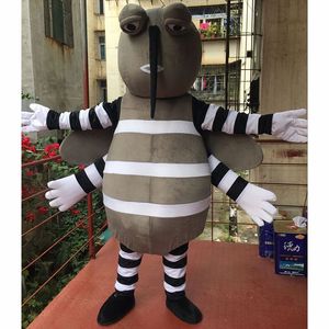 Super słodki Halloween Mosquito Mascot Costume Fancy Dress Carnival Cartoon Temat Fancy Dress for Men Dame Festival sukienka