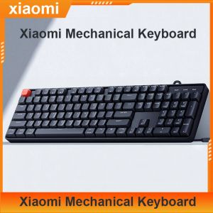Управление новым Xiaomi Mechanical Keyboard TKL 87 Ключ Bluetooth Wireless 2,4 ГГц освещен 3Mode для игрового офиса, Windowsmacos