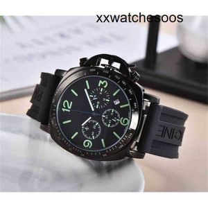 Top Clone Men Sports Watch Panerais Luminor Automatisk rörelse Top Brand Watch Men Waterproof Silicone Wristwatch Relogio