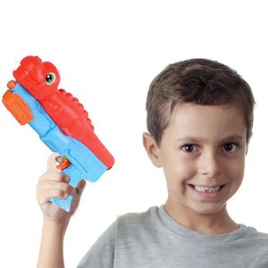 Dinosaurformade vapen högkapacitet Vattenpistoler Soaker för barn Högkapacitet Vatten Soaker Blaster Guns For Pool Beach Party 240321