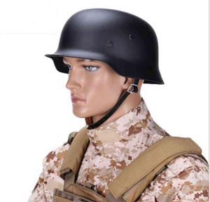 Tactical Helmet WW2 German Elite Wh Army M35 M1935 Steel Helmet Stahlhelm Grey W2203112200589