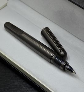 Top Luxury Magnetic Pen Edition Limited Série M Gray e Silver Metal Rollerball Pen Stationery Reting Supplies Office como Birthd6674974