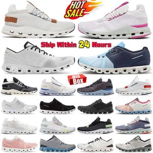 with box cloud running shoes clouds nova monster designer sneakers cloudnova cloudmonster triple black white pink blue green mens womens outdoor sports trainers