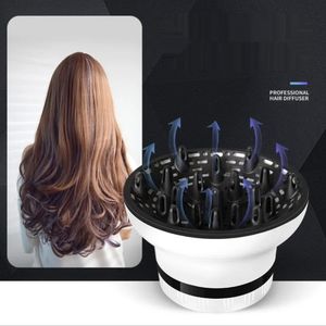 2024 Universal Hair Diffuser Adaptable for Blow Dryers with Rotatable Design Curly Hair Large Wind Hood Fixed Shape Dispersing Wind