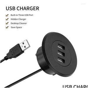 USB HUBS 5CM GROMT HOULE DESK MONTIT