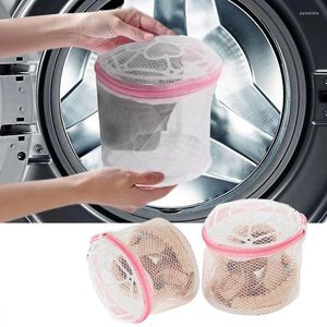 Laundry Bags Mesh Bag Bras Protector Lingerie Washing Home Use Clothing Underwear Storage Organizer Zipper Machine