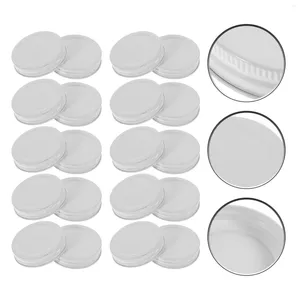 Dinnerware Canning Covers For Home Lids Leak-proof Storage Caps Multipurpose Jar Sealing Practical Tinplate Reusable Mason