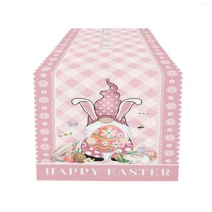 Candle Holders Easter Table S Polyester Scarf Decoration For Spring Party Holiday Dinner Home