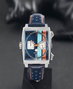 Armbanduhren Top Brand Men S Quarz Gulf Racing Edition Uhr Watch Watchwatch Luxury Blue Dial Relogios Maskulinos 2211283283520