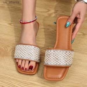 Slippers Solid Color Womens Braided Design Charm Open-Toe Set для ступеней пляж.