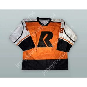 Gdsir Personalizado PETER VANDERMEER 18 RICHMOND RENEGADES LARANJA HÓQUEI JERSEY NOVO Top Ed S-M-L-XL-XXL-3XL-4XL-5XL-6XL