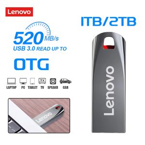 Lenovo Usb Flash Drive 1TB Usb Stick Drive Usb 2TB Waterproof 3.1 USB Flash Memory Stick Pen Drive 256GB For Phone/Laptop