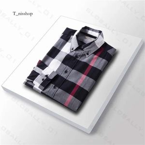 メンズバードレスカジュアルシャツSスリムシルクデザイナーTシャツ長袖ファッションTビジネス服格子縞のブランド17カラーサイズM-3XL 877