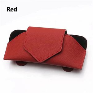 Portable Car Eyeglasses Case with Clip Design - Multi-Function Auto Sun Visor Glasses Storage Holders(1 Pack )