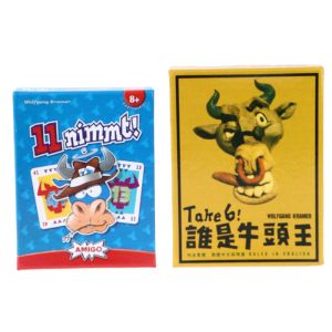 Tome 6 jogadores de tabuleiro NIMMT 2-10 Plangings Funny Gift for Party Family Card Games