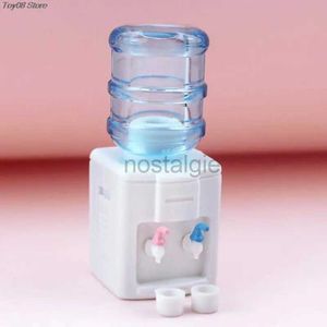 Kitchens Play Food Mini Water Dispenser 1/12 Dollhouse Miniature Life Play Scene Model Simulation Doll House Decorative Accessories Kids Toys 2443