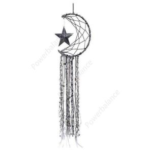 Dreamcatcher Bells Hang Moon Catcher Dreamcatcher Fashion Feather Feather Catcher Pendant Wall Hanging Room Decoration Handikraft DH9295746