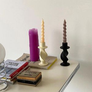 Kerzenhalter Keramik für Geburtstagsdekoration Dekorative Tisch Candelabra Kerzenhalter