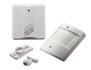 Wireless infrared alarm Door Bell Driveway Patrol Garage Infrared wireless Doorbell Alarm System Motion Sensor6889936