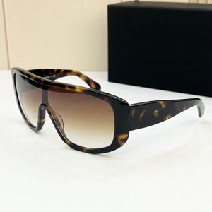 Överdimensionerade sköld solglasögon havana brun skuggad 5495 kvinna wrap nyanser sunnies lunetter de soleil glas occhiali da sole uv400 glasögon