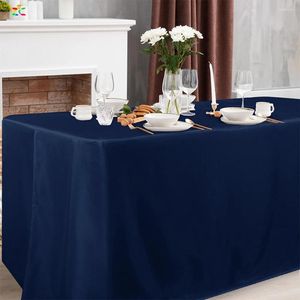 Table Cloth White/Black Exhibition Cover 4ft 6ft 8ft Outdoor 1PCS Wedding Meeting Home Restaurant Trade Show Tablecloths