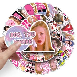 10/50pcs Mean Girl Hot Movie Adesivi per laptop per chitarra per chitarra Telefono Scrapbook Decalli impermeabili per bambini giocattoli per bambini