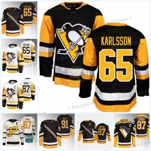 87 Sidney Crosby Penguins 2023 invernale Jersey classico Evgeni Malkin Jake Guentzel Kris Letang Rickard Rakell Jeff Carter Bryan Rust Kasperi Kapanen Blueger Jarry