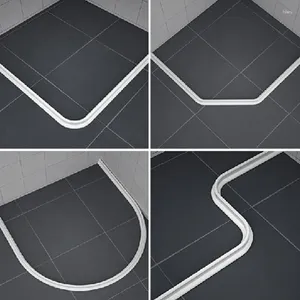 Bath Mats Silicone Bathroom Water Stopper Shower Retaining Strip Partition Dry And Wet Separation Flood Barrier Rubber Dam