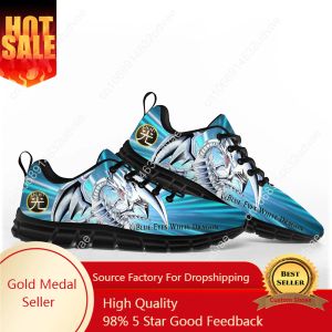 Schuhe seto kaiba blaue Augen Weiß Dragon Yugioh Sports Schuhe Herren Frauen Teenager Kinder Kinder Kinder Sneaker lässige Custom -Paar Schuhe