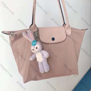 2024 Fashion Versatile Womens Bag Dumpling Bags Classic Brand Women New Foldable Waterproof Nylon Tote Bags Ladies Handbags