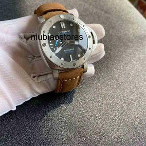 Luksusowe wysokiej jakości zegarek zegarek Super nurkowanie Luminous Ruch W pełni automatyczny mechaniczny męski Sapphire Skórzanie Kkah 0S69