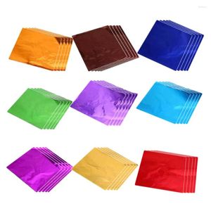 Baking Tools 900 Pcs Chocolate Foil Aluminum Wrapping Paper Gift Packaging Card Stock Wrappers