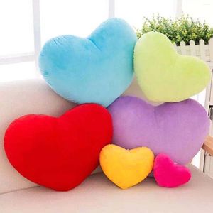 Yastık Peluş Peluş Sevimli Oyuncak Sevgililer İçin Çocuk Arkadaşları Festivali Hediye Yumuşak Dolgulu Red Love Heart Girlfriendt