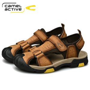 Sandals Camel Active 2022 Summer New Camouflage Classic Shoes Men Sandals For Male Casual Outdoor Water Walking Beach Water Sandalias