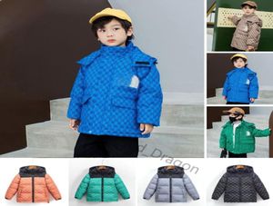 Puffer down płaszcz kurtka zima projektanta parkas man man family mecz wodoodporna Waterproof Parkha White Duck Downs Boys Dziewczęta Kurtki SIZ2271077